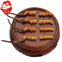 福曦堂 西藏那曲 3根/克 内装1克 断草 头尾都有 冬虫夏草 那曲虫草 虫草