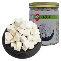 福曦堂 野生 白茯苓 300克*1罐 四川 茯苓块 野生茯苓 茯苓