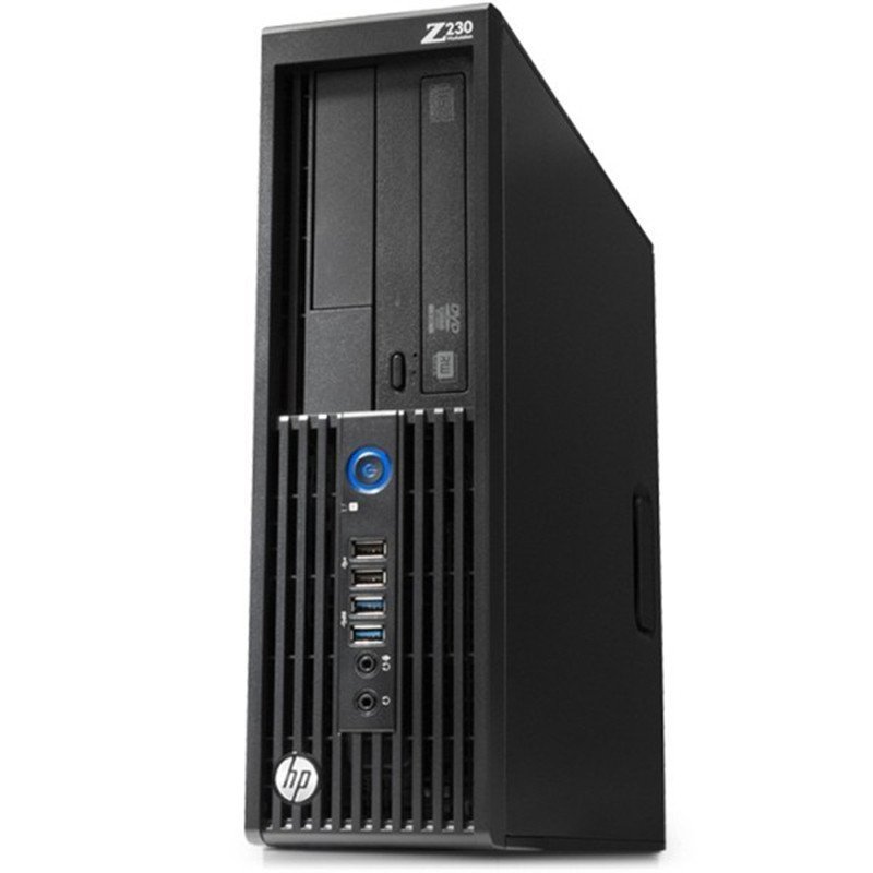 惠普（HP）Z240SFF 商用小机箱台式机工作站 I7-6700 8G 500G 集成 DVDRW