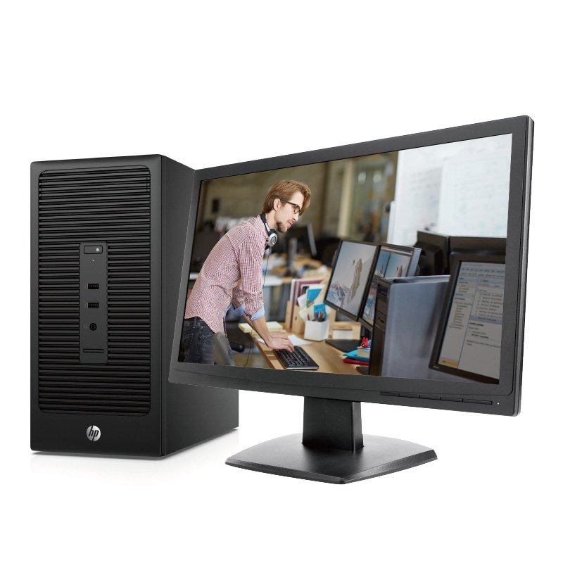 惠普（HP）285G2 MT商用台式电脑主机 A8-7600B 4G 500G 无光驱win10