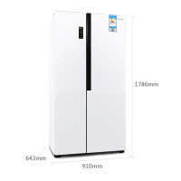 容声冰箱(Ronshen) BCD-536WKS1HY 536升 对开门冰箱