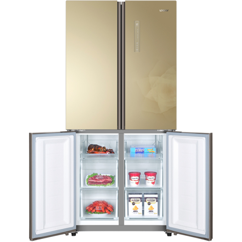 Leader/统帅 BCD-483WLDCS四门冰箱 风冷无霜多门冰箱静音 净味家用十字对开门冰箱 大容量冰箱