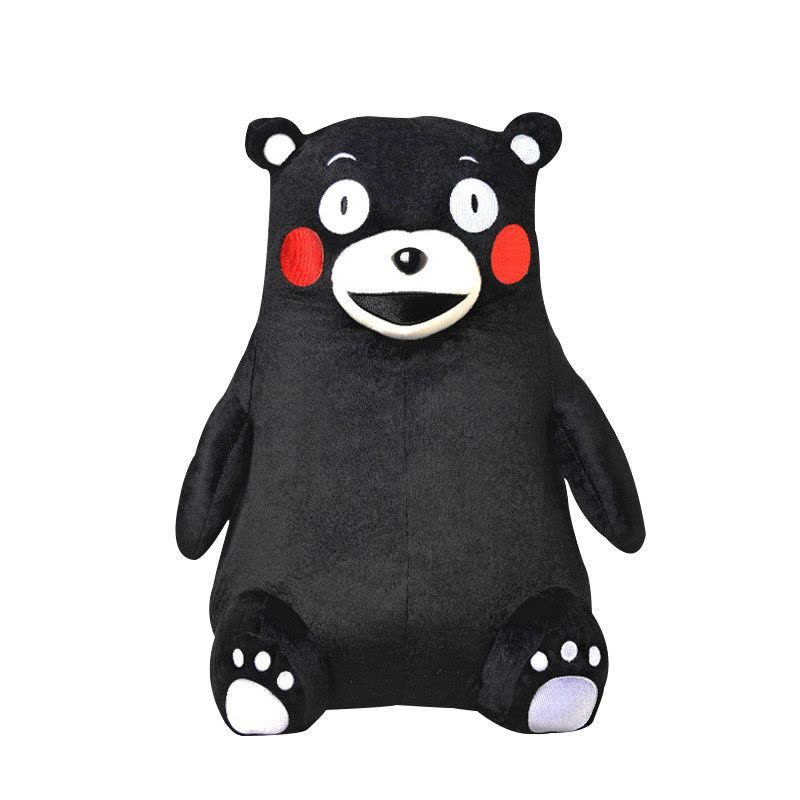日本正版原装进口 酷MA萌(KUMAMON) 熊本熊公仔毛绒玩具 呆萌可爱毛绒玩偶图片
