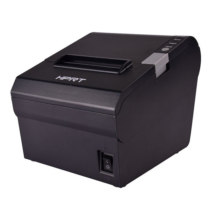 汉印hprttp805百货餐饮银行税务邮政电信热敏80mm小票据打印机黑色
