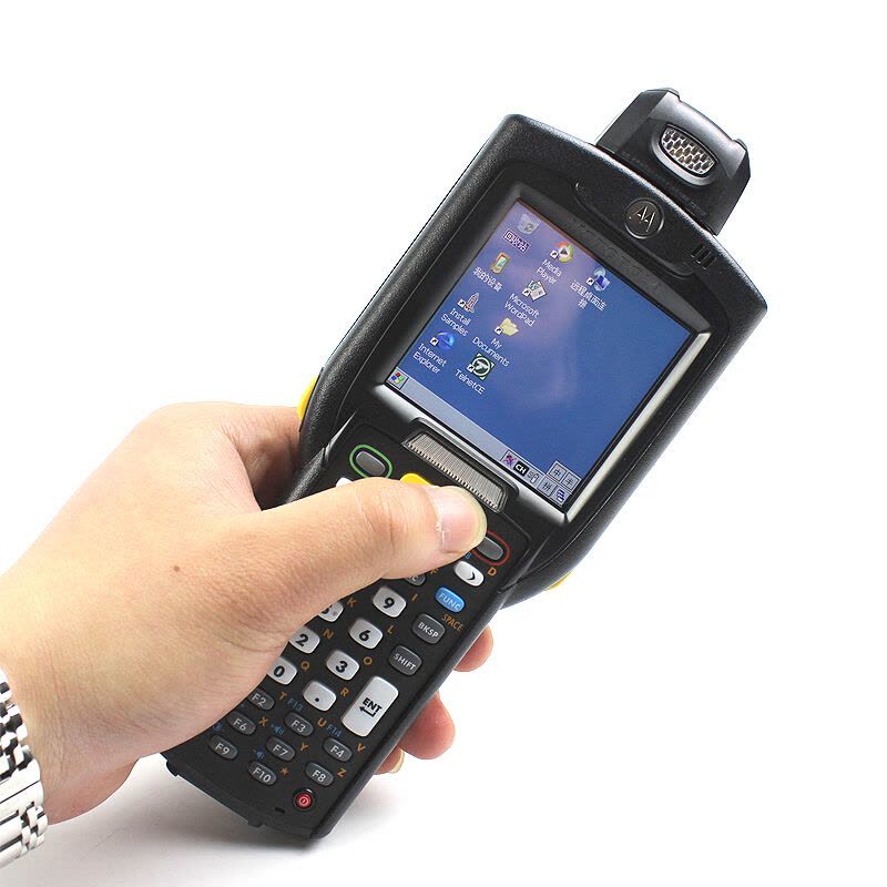 斑马（ZEBRA）讯宝 MC32N0 数据采集器 PDA 条码扫描器扫描枪 32N0-R一维CE系统有底座一年保图片