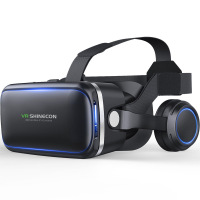 千幻6代视听版 千幻魔镜7代 VR眼睛 苹果小米oppo华为荣耀9爱奇艺3d手机专用vr眼镜6 VR SHINECON