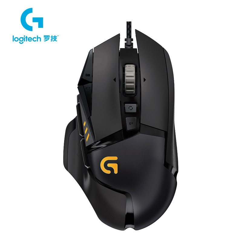 （全国仓发货）罗技（Logitech）G502 炫光自适应游戏鼠标 RGB鼠标 FPS鼠标 吃鸡鼠标 绝地求生