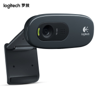 罗技（Logitech）C270/C270I 高清网络摄像头支持IPTV高清台式电脑带麦克风直播主播