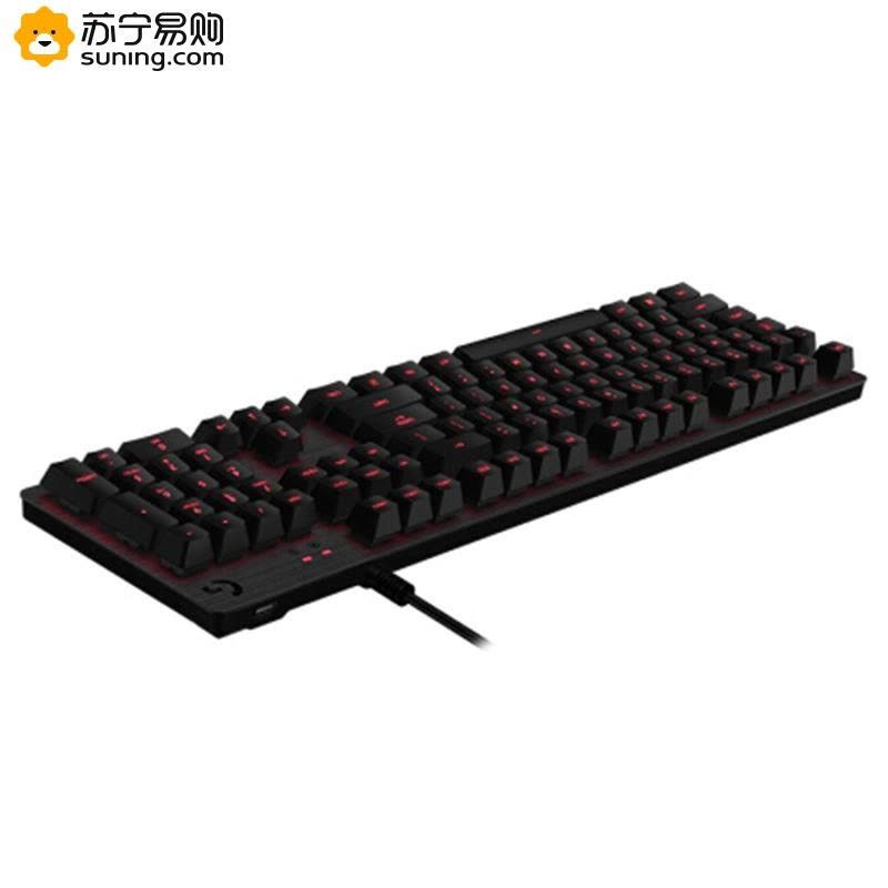 罗技（Logitech）G413机械游戏键盘（黑）全尺寸背光机械键盘 金属拉丝铝合金面板图片
