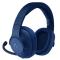 罗技（Logitech）G433 7.1 有线环绕声游戏耳机麦克风 游戏耳麦 电竞耳机 头戴式耳机（蓝色）