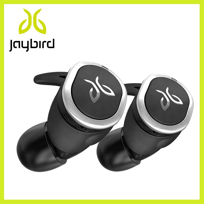 【罗技旗下】JayBird RUN真无线蓝牙跑步耳机捷伯德入耳式耳塞（黑色）图片