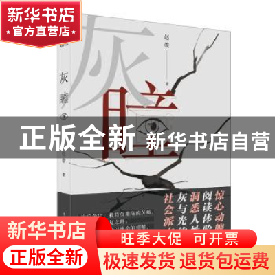 正版 灰瞳 赵骏 重庆出版社 9787229160722 书籍