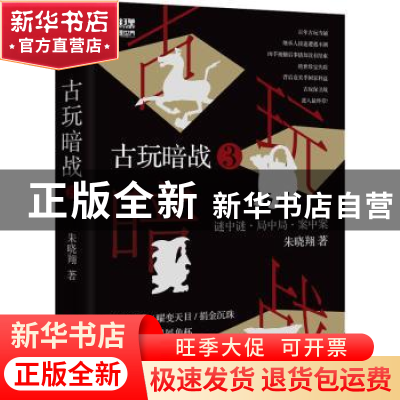 正版 古玩暗战(3) 朱晓翔 中国工人出版社 9787500871552 书籍