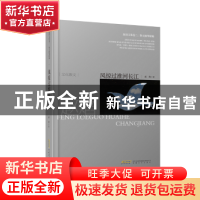 正版 风掠过淮河长江 赵焰 安徽文艺出版社 9787539663845 书籍