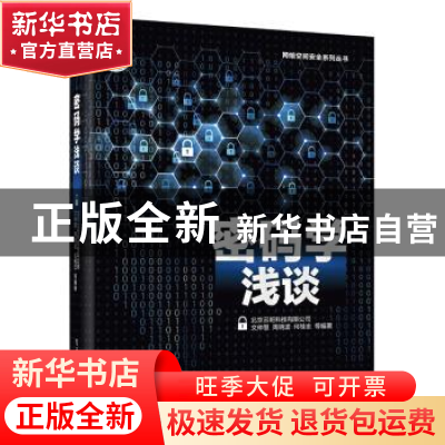 正版 密码学浅谈 文仲慧 等 电子工业出版社 9787121353895 书籍