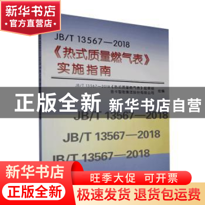 正版 JB\T13567-2018热式质量燃气表实施指南