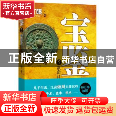 正版 宝鉴:5:索命针 打眼著 文心出版社 9787551007467 书籍