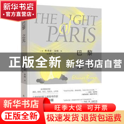 正版 巴黎之光 埃莉诺·布朗 漓江出版社 9787540786892 书籍