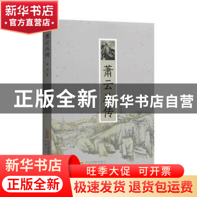 正版 萧云从传 唐俊 安徽文艺出版社 9787539669823 书籍