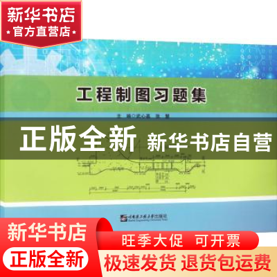 正版 工程制图习题集 武心嘉,张慧主编 哈尔滨工程大学出版社 97