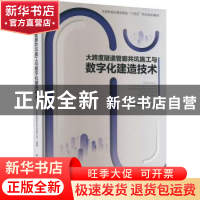 正版 大跨度隧道管廊共坑施工与数字化建造技术 北京市政路桥股份