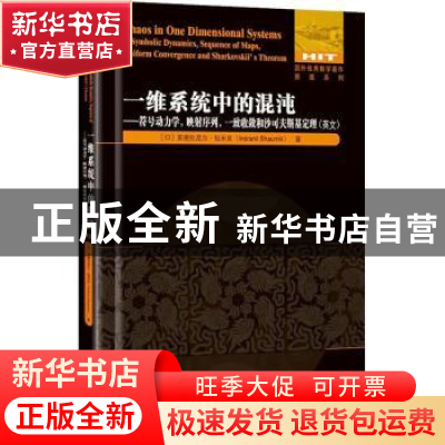 正版 一维系统中的混沌:符号动力学,映射序列,一致收敛和沙可夫斯