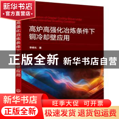 正版 高炉高强化冶炼条件下铜冷却壁应用 李峰光 化学工业出版社