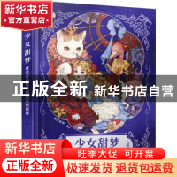 正版 少女甜梦:唯美板绘线稿插画实例教程 猫吉婆婆 人民邮电出版