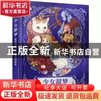 正版 少女甜梦:唯美板绘线稿插画实例教程 猫吉婆婆 人民邮电出版