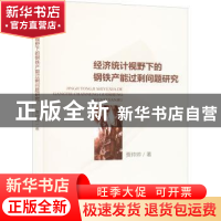 正版 经济统计视野下的钢铁产能过剩问题研究 贾帅帅 经济科学出