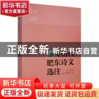 正版 历代肥东诗文选注 张业建主编 中国科学技术大学出版社 9787