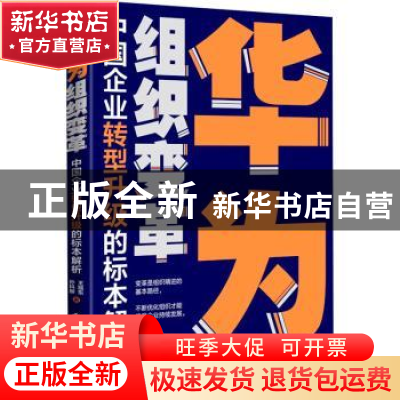 正版 华为组织变革:中国企业转型升级的标本解析 王旭东 电子工业