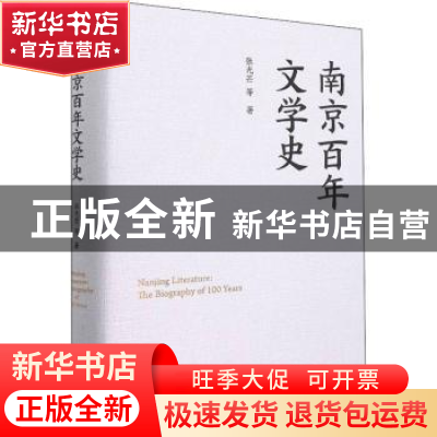 正版 南京百年文学史(精) 张光芒 江苏凤凰文艺出版社 9787559461