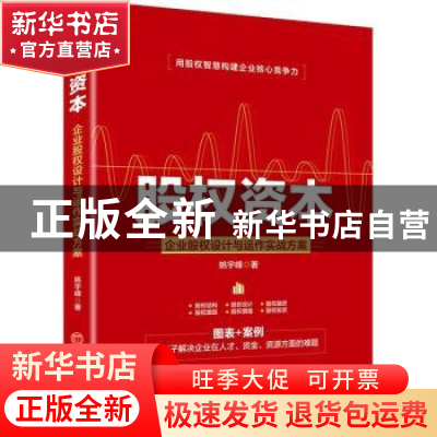 正版 股权资本:企业股权设计与运作实战方案 姚宇峰 中国经济出