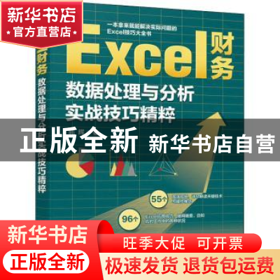 正版 Excel财务数据处理与分析实战技巧精粹 郭辉 人民邮电出版社