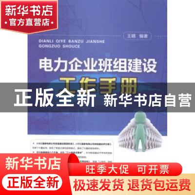 正版 电力企业班组建设工作手册 王晴编著 中国电力出版社 978751