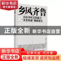 正版 乡风齐鲁(山东乡村文化振兴齐鲁样板调研报告) 潘鲁生 中国