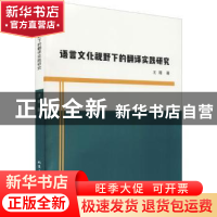 正版 语言文化视野下的翻译实践研究 王薇著 北京工业大学出版社