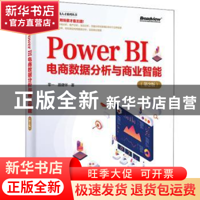 正版 Power BI电商数据分析与商业智能 零一,聂健华著 电子工业