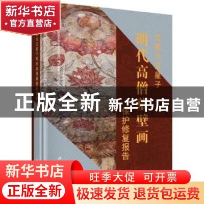 正版 江西九江星子明代高僧墓壁画保护修复报告 江西省文物考古研