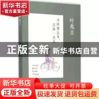 正版 不坏那么多,只坏一点点 叶兆言[著] 人民文学出版社 978702