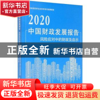 正版 2020中国财政发展报告(风险应对中的财政及启示教育部哲学社