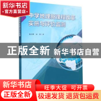 正版 中学地理新课程改革实施与评价监测 施美彬//周慧 广东高等