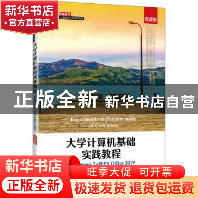 正版 大学计算机基础实践教程(Windows 7+WPS Office 2019)(微