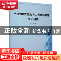 正版 产业组织理论与人力资源管理优化研究 王颖著 北京工业大学