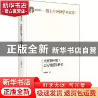 正版 大数据环境下公安情报学研究 彭知辉 光明日报出版社 978751