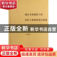 正版 城乡关系视角下的农村土地制度变迁绩效 王大伟著 商务印书