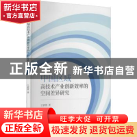 正版 中国区域高技术产业创新效率的空间差异研究 王郁蓉 中国财