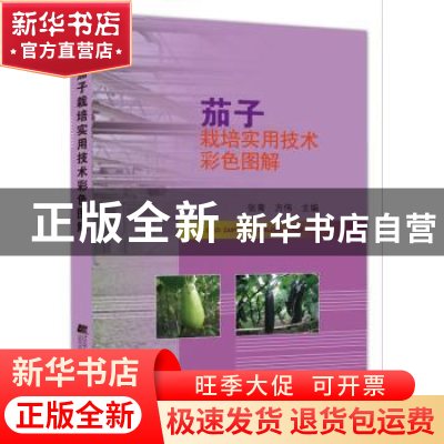 正版 茄子栽培实用技术彩色图解 张青, 方伟 主编 辽宁科学技术出