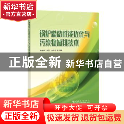 正版 锅炉燃烧性能优化与污染物减排技术 束继伟 李罡 金宏达 等